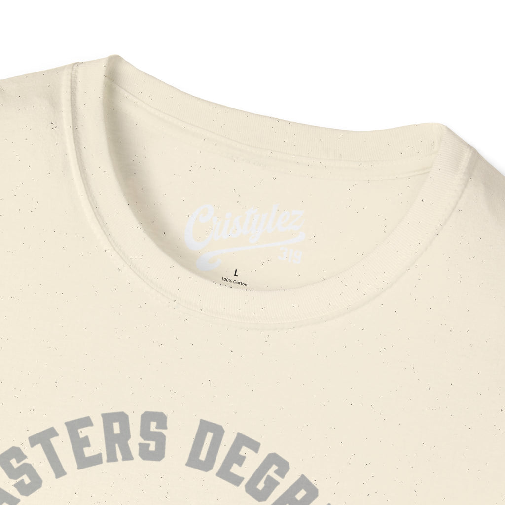 T-Shirt — "Masters Degree in Triggernometry" Graphic Tee (Guns & Shooting Humor)