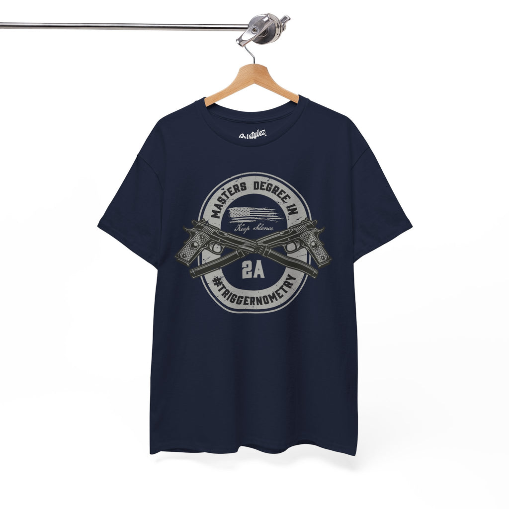 Second Amendment Graphic Tee, Unisex Heavy Cotton T-Shirt for Gun Enthusiasts, Casual Wear, Gifts for Freedom Lovers, Patriotic Apparel
