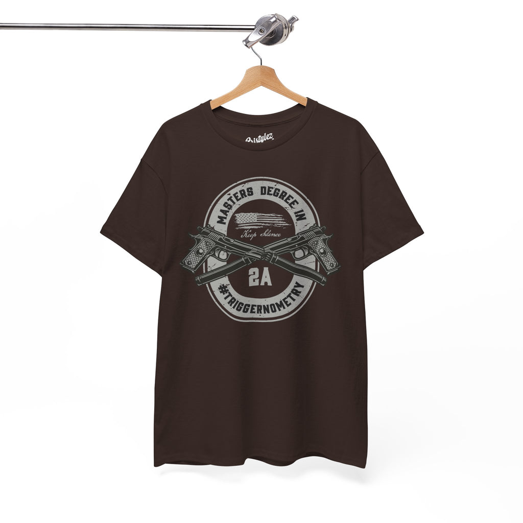 Second Amendment Graphic Tee, Unisex Heavy Cotton T-Shirt for Gun Enthusiasts, Casual Wear, Gifts for Freedom Lovers, Patriotic Apparel