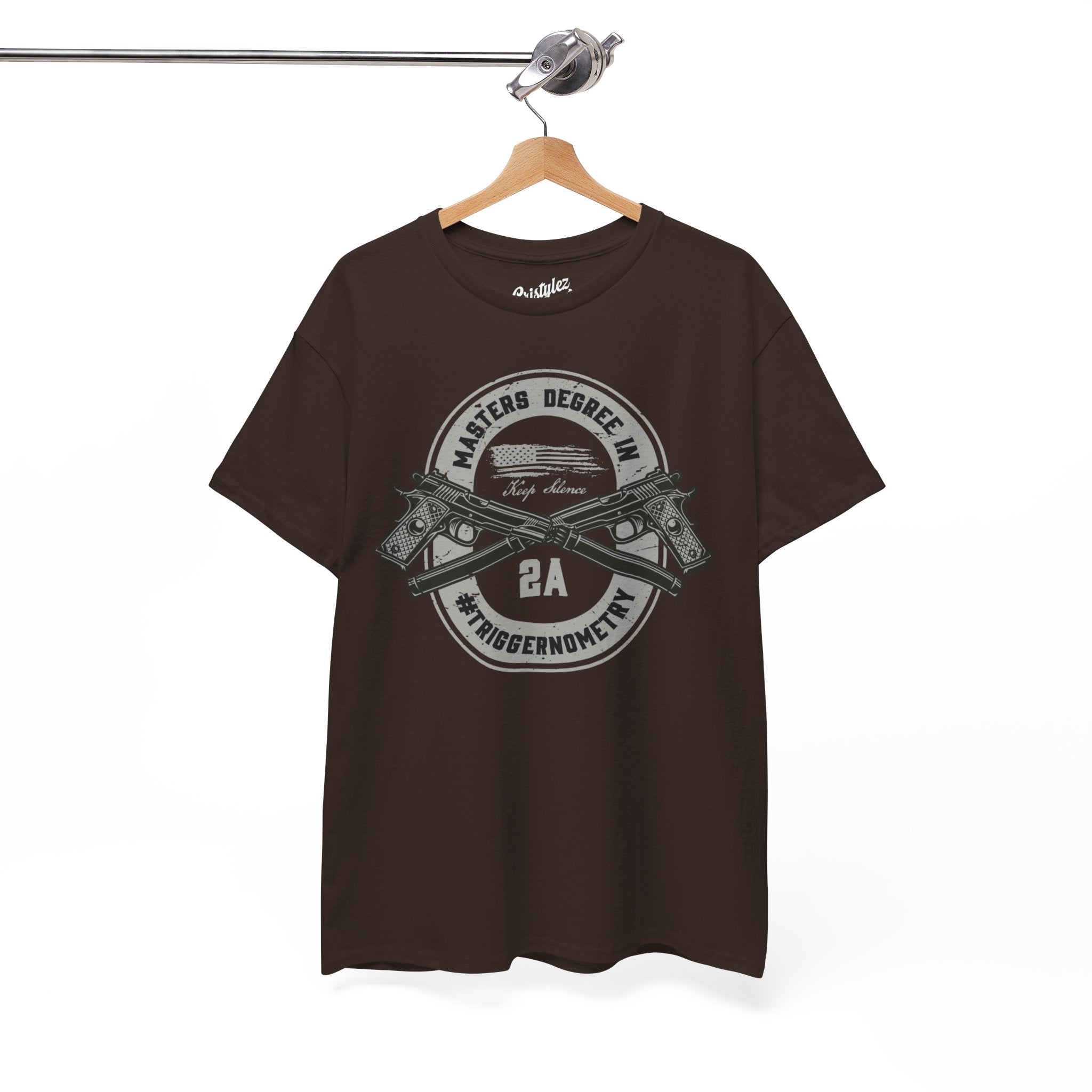 Second Amendment Graphic Tee, Unisex Heavy Cotton T-Shirt for Gun Enthusiasts, Casual Wear, Gifts for Freedom Lovers, Patriotic Apparel