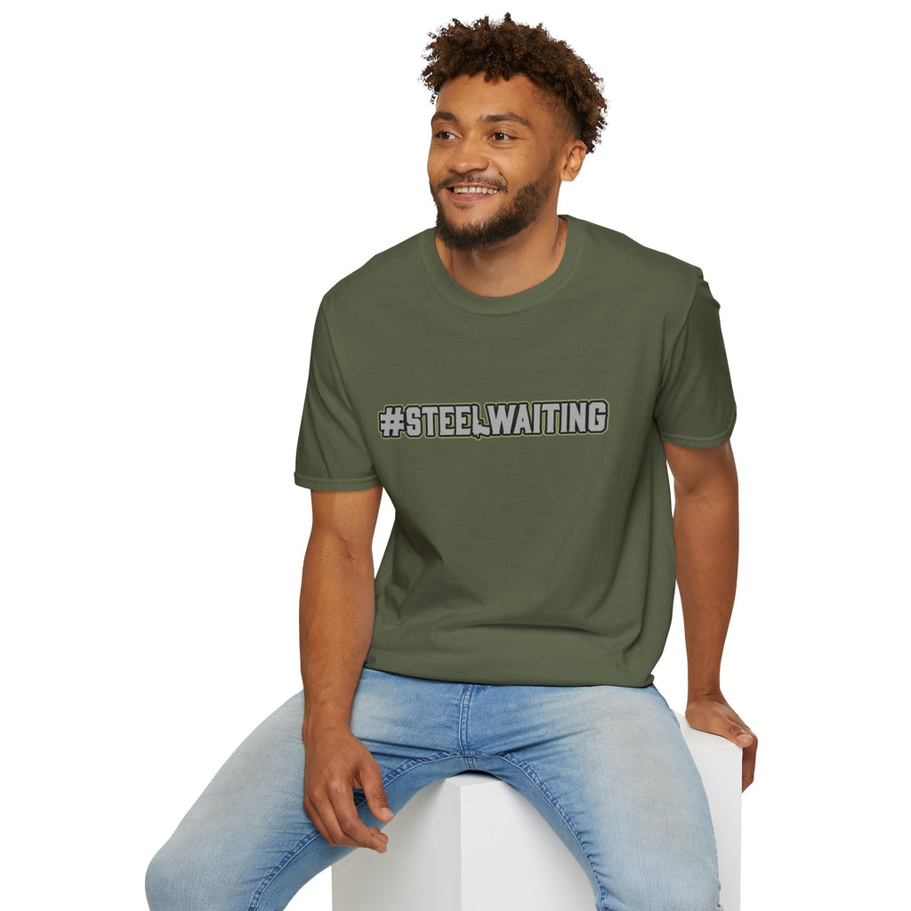 #STEELWAITING T-Shirt — Second Amendment enthusiasts